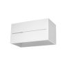 Applique Aluminium Blanc G9 2 Lobo