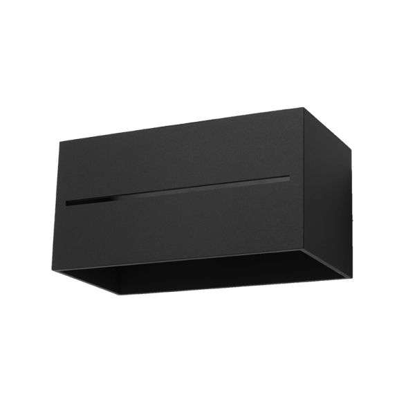 Applique Aluminium Noir G9 2 Lobo