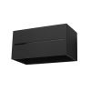 Applique Aluminium Noir G9 2 Lobo