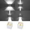 Applique Aluminium Blanc LED 1 Luca
