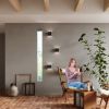 Applique Aluminium Noir LED 1 Luca