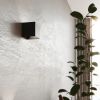 Applique Aluminium Noir LED 1 Luca