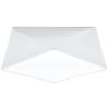 Plafonnier PVC Blanc E27 2 Hexa
