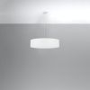 Suspension Tissu Blanc E27 5 Skala