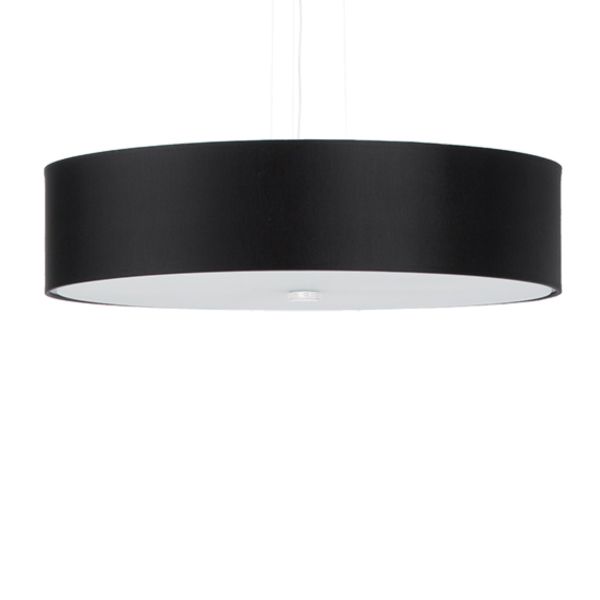 Suspension Tissu Noir E27 5 Skala