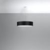 Suspension Tissu Noir E27 5 Skala
