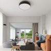 Suspension Tissu Noir E27 5 Skala