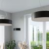Suspension Tissu Noir E27 5 Skala