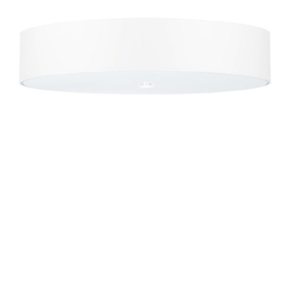 Plafonnier Tissu Blanc E27 5 Skala 60
