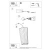 Applique Céramique Blanc E27 1 Lana