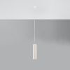 Suspension Céramique Blanc GU10 1 Nancy