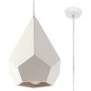 Suspension Céramique Blanc E27 1 Pavlus