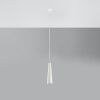 Suspension Céramique Blanc GU10 1 Electra