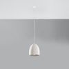 Suspension Céramique Blanc E27 1 Flawiusz