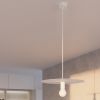 Suspension Acier Blanc E27 1 Flavio