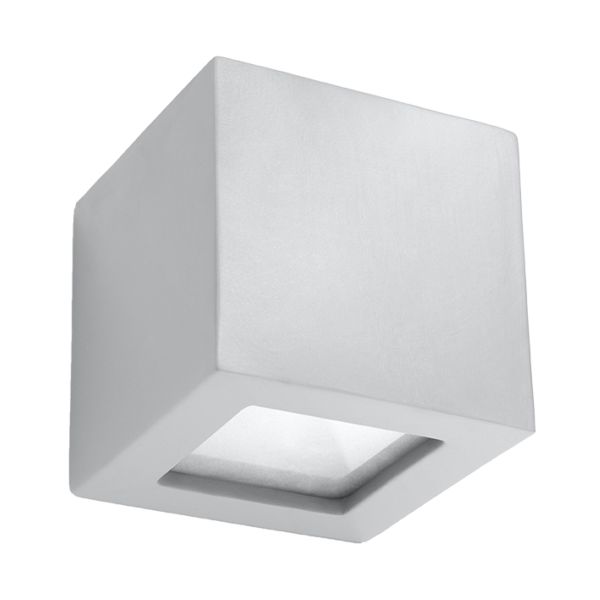 Applique Céramique Gris E27 1 Leo