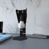 Lampe à poser Acier Noir E27 1 Arby