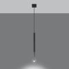 Suspension Acier Noir/Chromé G9 1 Mozaica