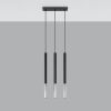 Suspension Acier Noir/Chromé G9 3 Mozaica Line