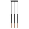 Suspension Acier Noir/Cuivre G9 3 Mozaica Line