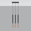 Suspension Acier Noir/Cuivre G9 3 Mozaica Line