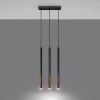 Suspension Acier Noir/Cuivre G9 3 Mozaica Line