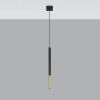 Suspension Acier Or/Noir G9 1 Mozaica