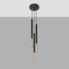 Suspension Acier Or/Noir G9 3 Mozaica