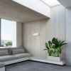 Applique Acier Blanc G9 2 Bascia