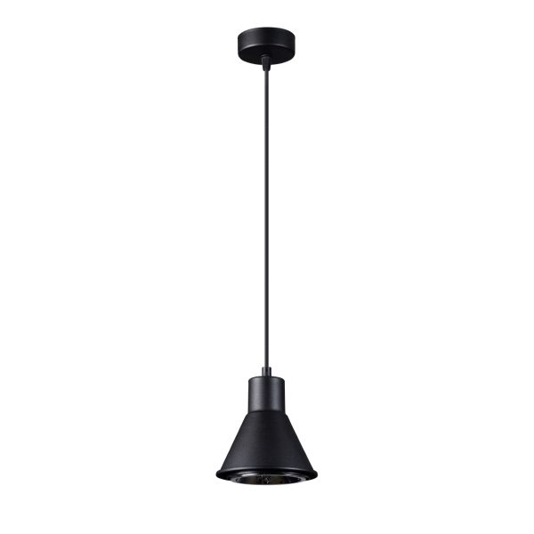 Suspension Acier Noir ES111 1 Tazila