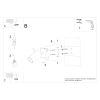 Applique Acier Noir GU10 1 Ring switch