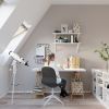 Lampe à poser Acier Blanc GU10 1 Ring