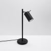 Lampe à poser Acier Noir GU10 1 Ring