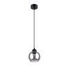 Suspension Acier Noir E27 1 Alino