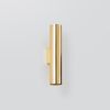 Applique Acier Éclat Doré GU10 2 Lagos