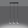 Suspension Béton Gris E14 3 Rea Line
