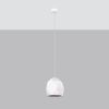 Suspension Céramique Blanc E27 1 Mint