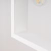 Suspension Acier Blanc E27 1 Aries