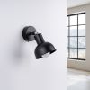 Applique Acier Noir E27 1 Elba