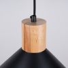 Suspension Acier Noir E27 1 Jaga