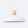 Suspension Acier Blanc E27 1 Indy