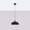 Suspension Acier Noir E27 1 Frika