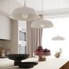 Suspension Acier Blanc E27 1 Gina