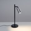 Lampe à poser Acier Noir/Chromé GU10 1 Winx