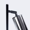 Lampe à poser Acier Noir/Chromé GU10 1 Winx