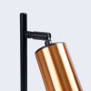 Lampe à poser Acier Noir/Cuivre GU10 1 Winx