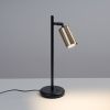 Lampe à poser Acier Or/Noir GU10 1 Winx