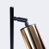 Lampe à poser Acier Or/Noir GU10 1 Winx