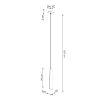 Suspension Acier Blanc G9 1 Prysm