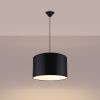 Suspension Tissu Noir E27 1 Nova 40